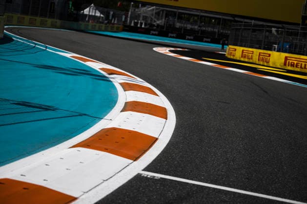 F1 - MIAMI GRAND PRIX 2026 track, piste illustration during the Formula 1 Miami Grand Prix 2026, 4th round of the 2026 Formula One World Championship, WM, Weltmeisterschaft from May 1 to 3, 2026 on the Miami International Autodrome, in Miami Gardens, USA - Miami GardensUnited States  Copyright: xCharlyxLopezx