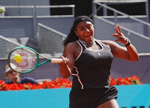 TENNIS - MUTUA MADRID OPEN 2026 - 30 04 2026 Laurent Lairys MAXPPP - Halley Baptiste of USA during the Mutua Madrid Open 2026, ATP, Tennis Herren Masters 1000 and WTA, Tennis Damen 1000 on 30April 2026 at La Caja Magica in Madrid, Spain - Photo: Laurent Lairys MADRID SPAIN  Copyright: xMAXPPPxLaurentxLairysx LLR202604305038 LLR202604305038