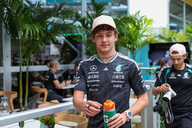 Kimi Antonelli (Mercedes-AMG Petronas 12), Grosser Preis von Miami, Motorsport, Herren, Formel 1, Media Day, 30.04.2026 Miami Florida USA