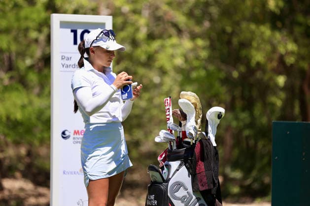 RIVIERA MAYA OPEN AT MAYAKOBA 2026 RIVIERA MAYA OPEN AT MAYAKOBA 2026 DAY 1 30042026 PLAYA DEL CARMEN, QUINTANA ROO. Action photo of Aline Krauter of Germany, during day 1 of the Riviera Maya Open at Mayakoba 2026 at El Camaleon Golf Club in Playa del Carmen, Mexico. Foto de accion de Aline Krauter de Alemania, durante el dia 1 del torneo Riviera Maya Open at Mayakoba 2026 celebrado en el Club de Golf El Camaleon en Playa del Carmen, Mexico. Photo by IMAGENSHOP AGENCIA FOTOGRAFICA PLAYA DEL CARMEN QUINTANA ROO MEXICO Copyright: xISABELAxQUIROZx