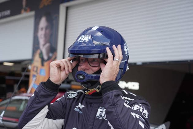 30.04.2026, Miami International Autodrome, Miami, Formula 1 Crypto.com Miami Grand Prix 2026 ,im Bild Safety Car Fahrer Bernd Mayländer macht sich fertig für seinen Einsatz im Mercedes-AMG GT Black Series. (Photo by Hasan Bratic DeFodi Images) -