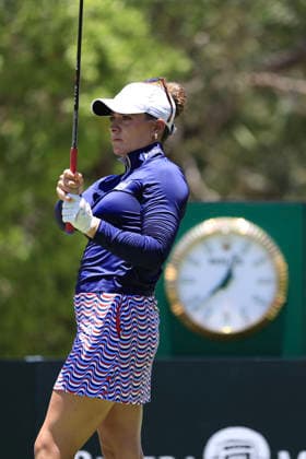 RIVIERA MAYA OPEN AT MAYAKOBA 2026 RIVIERA MAYA OPEN AT MAYAKOBA 2026 DAY 1 30042026 PLAYA DEL CARMEN, QUINTANA ROO. Action photo of Gaby Lopez of Mexico, during day 1 of the Riviera Maya Open at Mayakoba 2026 at El Camaleon Golf Club in Playa del Carmen, Mexico. Foto de accion de Gaby Lopez de Mexico, durante el dia 1 del torneo Riviera Maya Open at Mayakoba 2026 celebrado en el Club de Golf El Camaleon en Playa del Carmen, Mexico. Photo by IMAGENSHOP AGENCIA FOTOGRAFICA PLAYA DEL CARMEN QUINTANA ROO MEXICO Copyright: xISABELAxQUIROZx