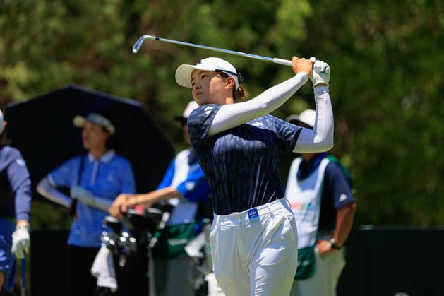 RIVIERA MAYA OPEN AT MAYAKOBA 2026 RIVIERA MAYA OPEN AT MAYAKOBA 2026 DAY 1 30042026 PLAYA DEL CARMEN, QUINTANA ROO. Action photo of Hinako Shibuno of Japan, during day 1 of the Riviera Maya Open at Mayakoba 2026 at El Camaleon Golf Club in Playa del Carmen, Mexico. Foto de accion de Hinako Shibuno de Japon, durante el dia 1 del torneo Riviera Maya Open at Mayakoba 2026 celebrado en el Club de Golf El Camaleon en Playa del Carmen, Mexico. Photo by IMAGENSHOP AGENCIA FOTOGRAFICA PLAYA DEL CARMEN QUINTANA ROO MEXICO Copyright: xISABELAxQUIROZx