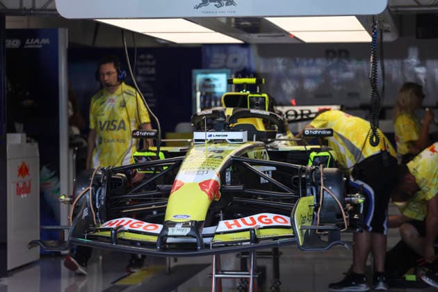 Formula 1 Crypto.com Miami Grand Prix 2026 Liam Lawson (NZL), Visa Cash App Racing Bulls F1 Team, VCARB 03 during Formula 1 Crypto.com Miami Grand Prix 2026. on April 30., 2026 in Miami, United States Of America Zsombor Toth Miami Miami International Autodrome Florida United States Of America
