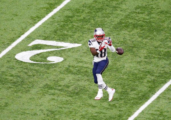 February 05, 2017 New England Patriots wide receiver Matthew Slater (18) practices before Super Bowl LI between the New England Patriots and the Atlanta Falcons at NRG Stadium in Houston, Texas. Charles Baus CSM Copyright: xCharlesxBausx