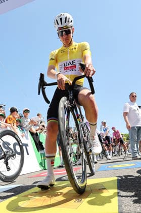 01.05.2026 Orbe , SCHWEIZ, Tour de Romandie 2026 3.Etappe Orbe - Orbe Tadej Pogacar SLO Team UAE Emirates