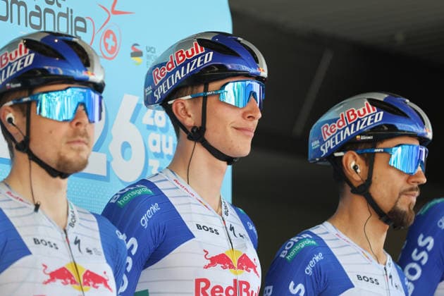 01.05.2026 Orbe , SCHWEIZ, Tour de Romandie 2026 3.Etappe Orbe - Orbe Florian Lipowitz GER Team Bora Hansgrohe