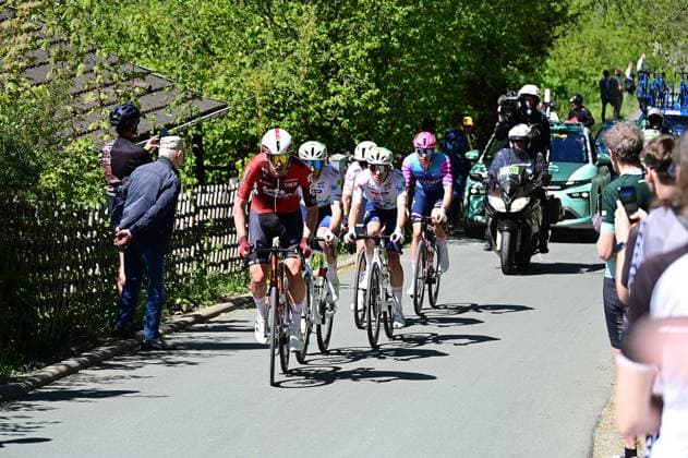 01.05,2026 xkhx Echborn-Frankfurt am Main , Radrennen Radklassiker Eschborn-Frankfurt Burgweg in Schmitten-Niederreifenberg Die Ausreiser JONAS RUTSCH, SAMUEL LEROUX, THOMAS GACHIGNARD, AIVARAS MIKUTIS