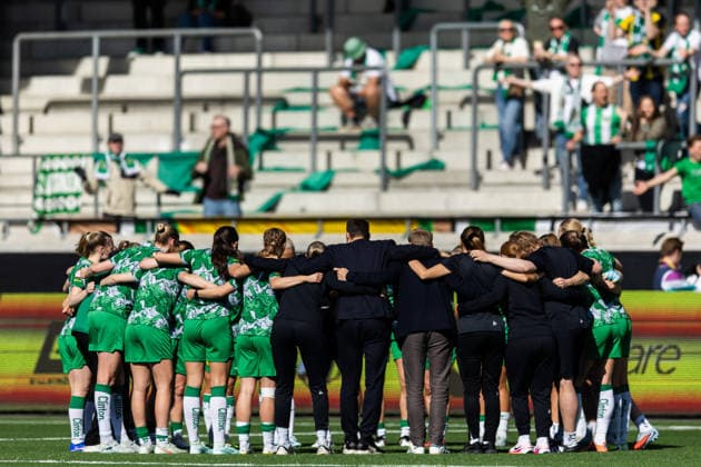 260501 Hammmarby ahead of the UEFA Women s Europa Cup final between Häcken and Hammarby on May 1, 2026 in Göteborg. Photo: Michael Erichsen BILDBYRAN COP 89 DS0574 fotboll football soccer fotball europa cup häcken hammarby uefa womens europa cup dam bbeng Copyright: MICHAELxERICHSEN BB260501MI011