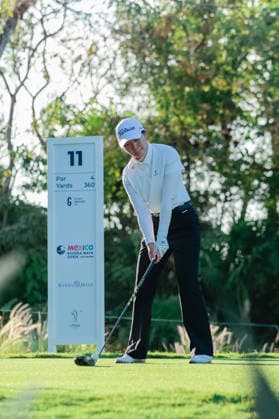RIVIERA MAYA OPEN AT MAYAKOBA 2026 RIVIERA MAYA OPEN AT MAYAKOBA 2026 ROUND 2 01052026 PLAYA DEL CARMEN, QUINTANA ROO. Action photo of Sung Hyun Park of South Korea, during round 2 of the Riviera Maya Open at Mayakoba 2026 at El Camaleon Golf Club in Playa del Carmen, Mexico. Foto de accion de Sung Hyun Park de Corea del Sur, durante la ronda 2 del torneo Riviera Maya Open at Mayakoba 2026 celebrado en el Club de Golf El Camaleon en Playa del Carmen, Mexico. Photo by IMAGENSHOP AGENCIA FOTOGRAFICA PLAYA DEL CARMEN QUINTANA ROO MEXICO Copyright: xMIKIOxWATANABEx