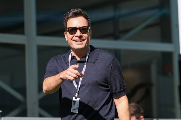 Amerikanischer Komiker und Moderator, Jimmy Fallon, Grosser Preis von Miami, Motorsport, Herren, Formel 1, Freies Training, 01.05.2026 Miami Florida USA