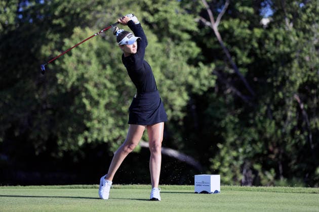 RIVIERA MAYA OPEN AT MAYAKOBA 2026 RIVIERA MAYA OPEN AT MAYAKOBA 2026 ROUND 2 01052026 PLAYA DEL CARMEN, QUINTANA ROO. Action photo of Nelly Korda of the USA, during round 2 of the Riviera Maya Open at Mayakoba 2026 at El Camaleon Golf Club in Playa del Carmen, Mexico. Foto de accion de Nelly Korda de Estados Unidos, durante la ronda 2 del torneo Riviera Maya Open at Mayakoba 2026 celebrado en el Club de Golf El Camaleon en Playa del Carmen, Mexico. Photo by IMAGENSHOP AGENCIA FOTOGRAFICA PLAYA DEL CARMEN QUINTANA ROO MEXICO Copyright: xISABELAxQUIROZx