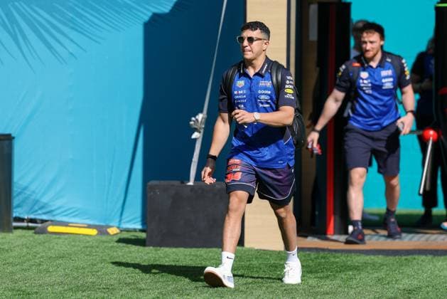 Isack Hadjar (Oracle Red Bull Racing 6) im Paddock, Grosser Preis von Miami, Motorsport, Herren, Formel 1, Freies Training, 01.05.2026 Miami Florida USA