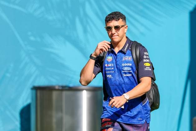 Isack Hadjar (Oracle Red Bull Racing 6) im Paddock, Grosser Preis von Miami, Motorsport, Herren, Formel 1, Freies Training, 01.05.2026 Miami Florida USA