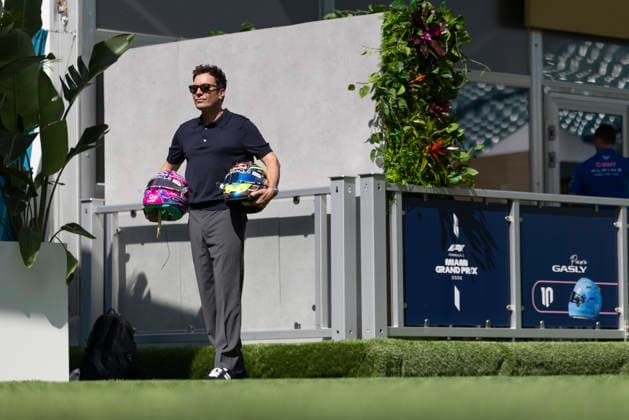Formula 1 Crypto.com Miami Grand Prix 2026 Joseph Pinchin OVERTAKE MAXPPP - Miami 01 05 2026 Jimmy Fallon at the Formula 1 Crypto.com Miami Grand Prix 2026, the 4th round of the 2026 FIA Formula 1 World Championship, WM, Weltmeisterschaft at the Miami International Autodrome in Miami Gardens, United States, from 30 April to 3 May 2026 Miami Miami International Autodrome in Miami Gardens United States  Copyright: xOVERTAKE MAXPPPxJosephxPinchinx OVT202605017122 OVT202605017122