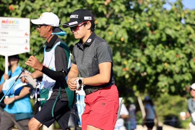 RIVIERA MAYA OPEN AT MAYAKOBA 2026 RIVIERA MAYA OPEN AT MAYAKOBA 2026 ROUND 2 01052026 PLAYA DEL CARMEN, QUINTANA ROO. Action photo of Akie Iwai of Japan, during round 2 of the Riviera Maya Open at Mayakoba 2026 at El Camaleon Golf Club in Playa del Carmen, Mexico. Foto de accion de Akie Iwai de Japon, durante la ronda 2 del torneo Riviera Maya Open at Mayakoba 2026 celebrado en el Club de Golf El Camaleon en Playa del Carmen, Mexico. Photo by IMAGENSHOP AGENCIA FOTOGRAFICA PLAYA DEL CARMEN QUINTANA ROO MEXICO Copyright: xISABELAxQUIROZx