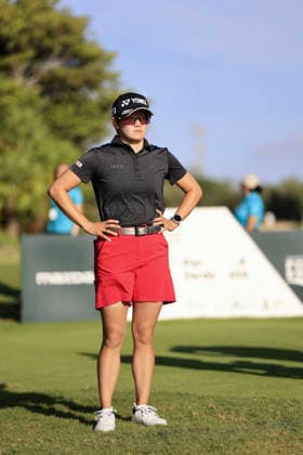 RIVIERA MAYA OPEN AT MAYAKOBA 2026 RIVIERA MAYA OPEN AT MAYAKOBA 2026 ROUND 2 01052026 PLAYA DEL CARMEN, QUINTANA ROO. Action photo of Akie Iwai of Japan, during round 2 of the Riviera Maya Open at Mayakoba 2026 at El Camaleon Golf Club in Playa del Carmen, Mexico. Foto de accion de Akie Iwai de Japon, durante la ronda 2 del torneo Riviera Maya Open at Mayakoba 2026 celebrado en el Club de Golf El Camaleon en Playa del Carmen, Mexico. Photo by IMAGENSHOP AGENCIA FOTOGRAFICA PLAYA DEL CARMEN QUINTANA ROO MEXICO Copyright: xISABELAxQUIROZx