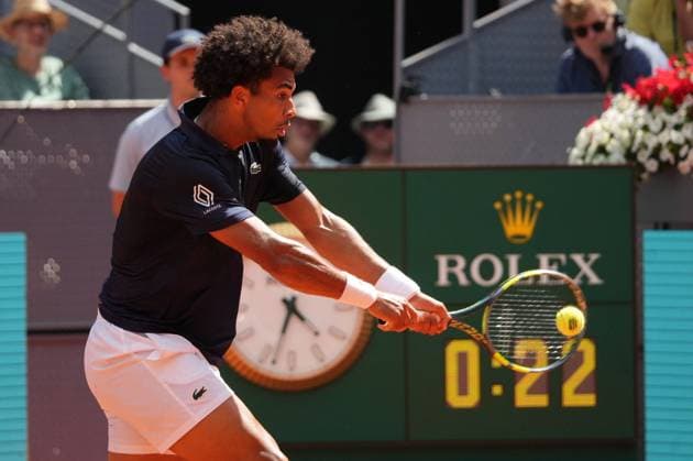 Jannik Sinner (ITA) vs Arthur Fils (FRA) during Masters Series Madrid 2026 in Madrid on 01 May 2026 Cordon Press 