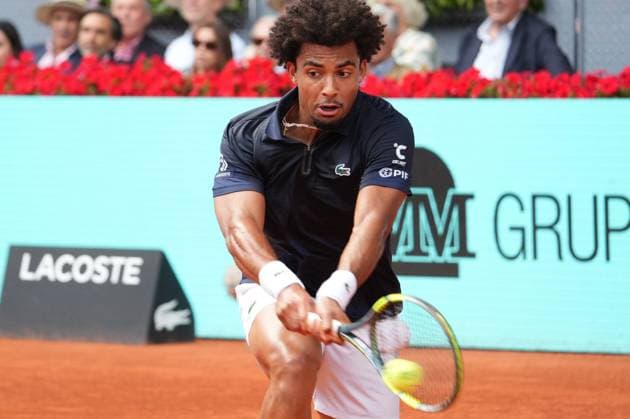 Jannik Sinner (ITA) vs Arthur Fils (FRA) during Masters Series Madrid 2026 in Madrid on 01 May 2026 Cordon Press 
