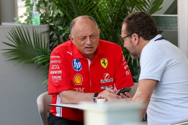 Teamchef Frederic Vasseur (Scuderia Ferrari HP), Grosser Preis von Miami, Motorsport, Herren, Formel 1, Freies Training, 01.05.2026 Miami Florida USA