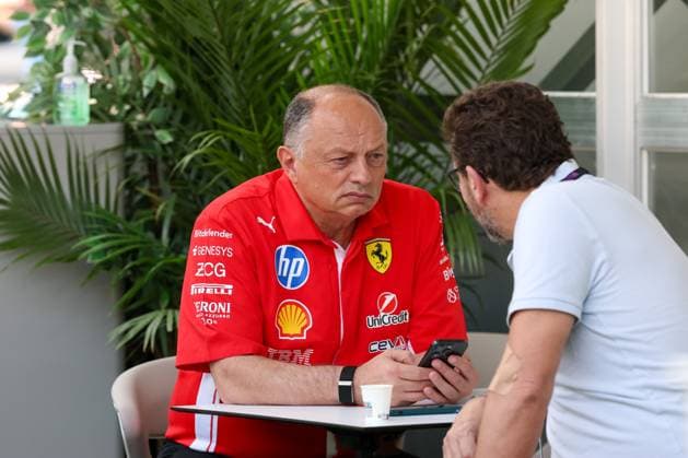 Teamchef Frederic Vasseur (Scuderia Ferrari HP), Grosser Preis von Miami, Motorsport, Herren, Formel 1, Freies Training, 01.05.2026 Miami Florida USA