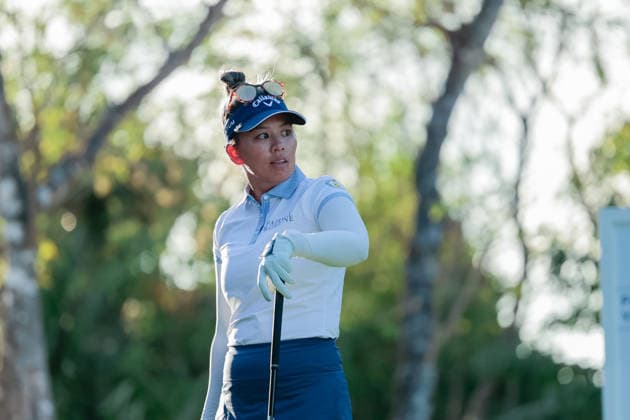 RIVIERA MAYA OPEN AT MAYAKOBA 2026 RIVIERA MAYA OPEN AT MAYAKOBA 2026 ROUND 2 01052026 PLAYA DEL CARMEN, QUINTANA ROO. Action photo of Briana Do of the USA during round 2 of the Riviera Maya Open at Mayakoba 2026 at El Camaleon Golf Club in Playa del Carmen, Mexico. Foto de accion de Briana Do de Estados Unidos, durante la ronda 2 del torneo Riviera Maya Open at Mayakoba 2026 celebrado en el Club de Golf El Camaleon en Playa del Carmen, Mexico. Photo by IMAGENSHOP AGENCIA FOTOGRAFICA PLAYA DEL CARMEN QUINTANA ROO MEXICO Copyright: xMIKIOxWATANABEx