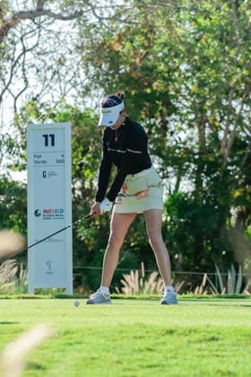 RIVIERA MAYA OPEN AT MAYAKOBA 2026 RIVIERA MAYA OPEN AT MAYAKOBA 2026 ROUND 2 01052026 PLAYA DEL CARMEN, QUINTANA ROO. Action photo of Erika Hara of Japan during round 2 of the Riviera Maya Open at Mayakoba 2026 at El Camaleon Golf Club in Playa del Carmen, Mexico. Foto de accion de Erika Hara de Japon, durante la ronda 2 del torneo Riviera Maya Open at Mayakoba 2026 celebrado en el Club de Golf El Camaleon en Playa del Carmen, Mexico. Photo by IMAGENSHOP AGENCIA FOTOGRAFICA PLAYA DEL CARMEN QUINTANA ROO MEXICO Copyright: xMIKIOxWATANABEx