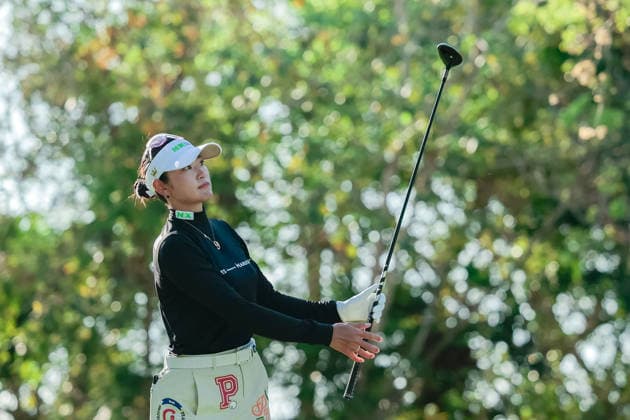 RIVIERA MAYA OPEN AT MAYAKOBA 2026 RIVIERA MAYA OPEN AT MAYAKOBA 2026 ROUND 2 01052026 PLAYA DEL CARMEN, QUINTANA ROO. Action photo of Erika Hara of Japan during round 2 of the Riviera Maya Open at Mayakoba 2026 at El Camaleon Golf Club in Playa del Carmen, Mexico. Foto de accion de Erika Hara de Japon, durante la ronda 2 del torneo Riviera Maya Open at Mayakoba 2026 celebrado en el Club de Golf El Camaleon en Playa del Carmen, Mexico. Photo by IMAGENSHOP AGENCIA FOTOGRAFICA PLAYA DEL CARMEN QUINTANA ROO MEXICO Copyright: xMIKIOxWATANABEx