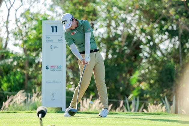 RIVIERA MAYA OPEN AT MAYAKOBA 2026 RIVIERA MAYA OPEN AT MAYAKOBA 2026 ROUND 2 01052026 PLAYA DEL CARMEN, QUINTANA ROO. Action photo of Yuka Saso of Japan during round 2 of the Riviera Maya Open at Mayakoba 2026 at El Camaleon Golf Club in Playa del Carmen, Mexico. Foto de accion de Yuka Saso de Japon, durante la ronda 2 del torneo Riviera Maya Open at Mayakoba 2026 celebrado en el Club de Golf El Camaleon en Playa del Carmen, Mexico. Photo by IMAGENSHOP AGENCIA FOTOGRAFICA PLAYA DEL CARMEN QUINTANA ROO MEXICO Copyright: xMIKIOxWATANABEx