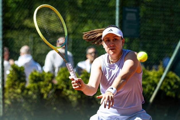 Gabric, Anna GER (TEC Waldau Stuttgart), 1. Bundesliga Damen: LTTC Rot-Weiß vs. TEC Waldau Stuttgart, Berlin, LTTC Rot-Weiß , 01.05.2026, Copyright: xClaudioxGärtnerx
