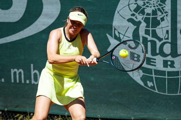 Fruhvirtova, Linda CZE (TEC Waldau Stuttgart), 1. Bundesliga Damen: LTTC Rot-Weiß vs. TEC Waldau Stuttgart, Berlin, LTTC Rot-Weiß , 01.05.2026, Copyright: xClaudioxGärtnerx