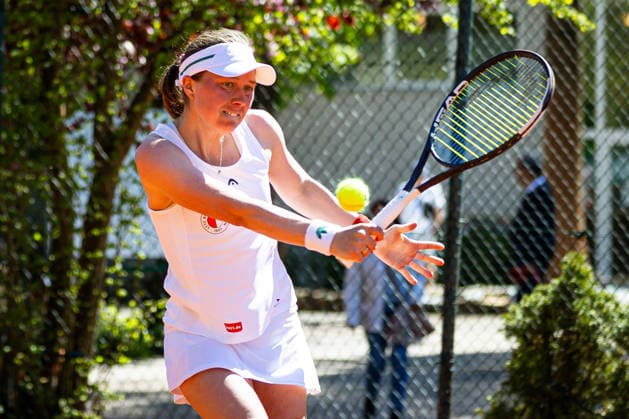 Papadakis, Lena GER (LTTC Rot-Weiß ), 1. Bundesliga Damen: LTTC Rot-Weiß vs. TEC Waldau Stuttgart, Berlin, LTTC Rot-Weiß , 01.05.2026, Copyright: xClaudioxGärtnerx