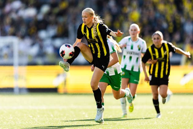 260501 Lisa Löwing of Häcken during the UEFA Women s Europa Cup final between Häcken and Hammarby on May 1, 2026 in Göteborg. Photo: Michael Erichsen BILDBYRAN COP 89 DS0574 fotboll football soccer fotball europa cup häcken hammarby uefa womens europa cup dam bbeng Copyright: MICHAELxERICHSEN BB260501MI062