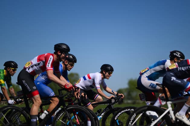 UCI Para Cycling Road World Cup: Round 2 Picture by Mathew Wells SWpix.com - 01 05 2026 - Cycling - UCI Para Cycling Road World Cup: Round 2 - Gistel, West Flanders, Belgium - Men C2 Road Race - Matthew Robertson (Great Britain) Copyright: x xSWpix.comx(t axPhotographyxHubxLtd)xMathewxWells SWpix.comx SWP-3030-13699