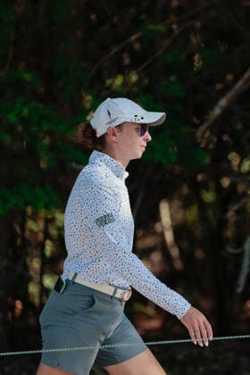 RIVIERA MAYA OPEN AT MAYAKOBA 2026 RIVIERA MAYA OPEN AT MAYAKOBA 2026 ROUND 2 01052026 PLAYA DEL CARMEN, QUINTANA ROO. Action photo of Polly Mack of Germany during round 2 of the Riviera Maya Open at Mayakoba 2026 at El Camaleon Golf Club in Playa del Carmen, Mexico. Foto de accion de Polly Mack de Alemania, durante la ronda 2 del torneo Riviera Maya Open at Mayakoba 2026 celebrado en el Club de Golf El Camaleon en Playa del Carmen, Mexico. Photo by IMAGENSHOP AGENCIA FOTOGRAFICA PLAYA DEL CARMEN QUINTANA ROO MEXICO Copyright: xMIKIOxWATANABEx