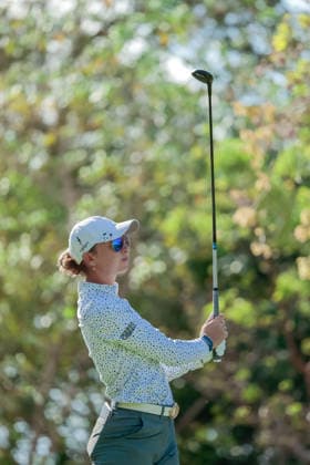 RIVIERA MAYA OPEN AT MAYAKOBA 2026 RIVIERA MAYA OPEN AT MAYAKOBA 2026 ROUND 2 01052026 PLAYA DEL CARMEN, QUINTANA ROO. Action photo of Polly Mack of Germany during round 2 of the Riviera Maya Open at Mayakoba 2026 at El Camaleon Golf Club in Playa del Carmen, Mexico. Foto de accion de Polly Mack de Alemania, durante la ronda 2 del torneo Riviera Maya Open at Mayakoba 2026 celebrado en el Club de Golf El Camaleon en Playa del Carmen, Mexico. Photo by IMAGENSHOP AGENCIA FOTOGRAFICA PLAYA DEL CARMEN QUINTANA ROO MEXICO Copyright: xMIKIOxWATANABEx
