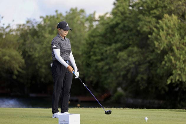 RIVIERA MAYA OPEN AT MAYAKOBA 2026 RIVIERA MAYA OPEN AT MAYAKOBA 2026 ROUND 2 01052026 PLAYA DEL CARMEN, QUINTANA ROO. Action photo of Hinako Shinbuno of Japan, during round 2 of the Riviera Maya Open at Mayakoba 2026 at El Camaleon Golf Club in Playa del Carmen, Mexico. Foto de accion de Hinako Shibuno de Japon, durante la ronda 2 del torneo Riviera Maya Open at Mayakoba 2026 celebrado en el Club de Golf El Camaleon en Playa del Carmen, Mexico. Photo by IMAGENSHOP AGENCIA FOTOGRAFICA PLAYA DEL CARMEN QUINTANA ROO MEXICO Copyright: xISABELAxQUIROZx