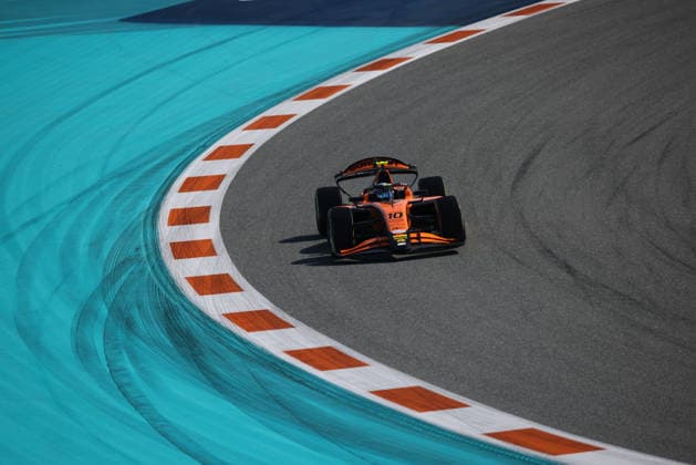 AUTO - FORMULA 2 2026 - MIAMI 10 GOETHE Oliver (ger), MP Motorsport, Dallara F2 2024, action during the 2nd round of the 2026 FIA Formula 2 Championship from May 1 to 3, 2026 on the Miami International Autodrome, in Miami Gardens, USA - Miami GardensUnited States  Copyright: xXavixBonillax