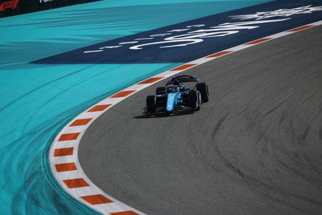 AUTO - FORMULA 2 2026 - MIAMI 07 BEGANOVIC Dino (swe), DAMS Lucas Oil, Dallara F2 2024, action during the 2nd round of the 2026 FIA Formula 2 Championship from May 1 to 3, 2026 on the Miami International Autodrome, in Miami Gardens, USA - Miami GardensUnited States  Copyright: xXavixBonillax