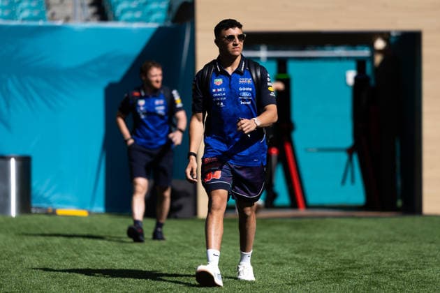 F1 - MIAMI GRAND PRIX 2026 HADJAR Isack (fra), Red Bull Racing Ford RB22, portrait during the Formula 1 Miami Grand Prix 2026, 4th round of the 2026 Formula One World Championship, WM, Weltmeisterschaft from May 1 to 3, 2026 on the Miami International Autodrome, in Miami Gardens, USA - Miami GardensUnited States  Copyright: xAndrÃ xFerreirax