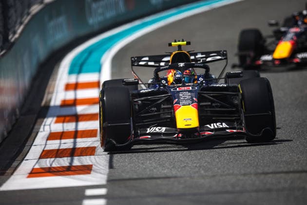 F1 - MIAMI GRAND PRIX 2026 06 HADJAR Isack (fra), Red Bull Racing Ford RB22, action during the Formula 1 Miami Grand Prix 2026, 4th round of the 2026 Formula One World Championship, WM, Weltmeisterschaft from May 1 to 3, 2026 on the Miami International Autodrome, in Miami Gardens, USA - Miami GardensUnited States  Copyright: xDPPIx