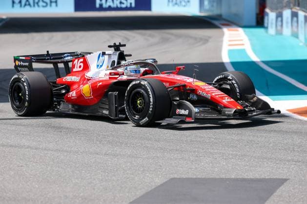 Charles Leclerc (Scuderia Ferrari HP 16), Grosser Preis von Miami, Motorsport, Herren, Formel 1, Freies Training, 01.05.2026 Miami Florida USA