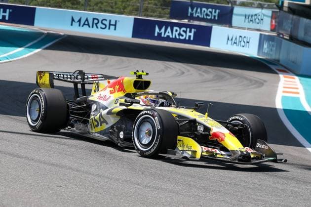 Liam Lawson (Visa Cash App RB 30), Grosser Preis von Miami, Motorsport, Herren, Formel 1, Freies Training, 01.05.2026 Miami Florida USA