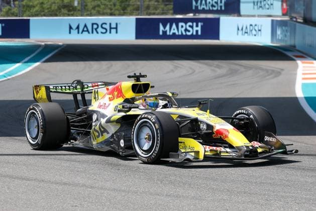 Arvid Lindbald (Visa Cash App RB 41, Grosser Preis von Miami, Motorsport, Herren, Formel 1, Freies Training, 01.05.2026 Miami Florida USA