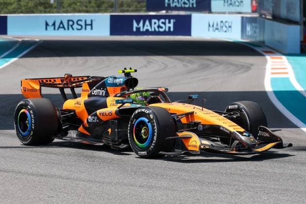 Lando Norris (McLaren Formula 1 Team 1), Grosser Preis von Miami, Motorsport, Herren, Formel 1, Freies Training, 01.05.2026 Miami Florida USA