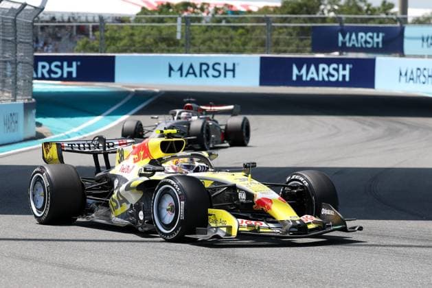 Liam Lawson (Visa Cash App RB 30), Grosser Preis von Miami, Motorsport, Herren, Formel 1, Freies Training, 01.05.2026 Miami Florida USA