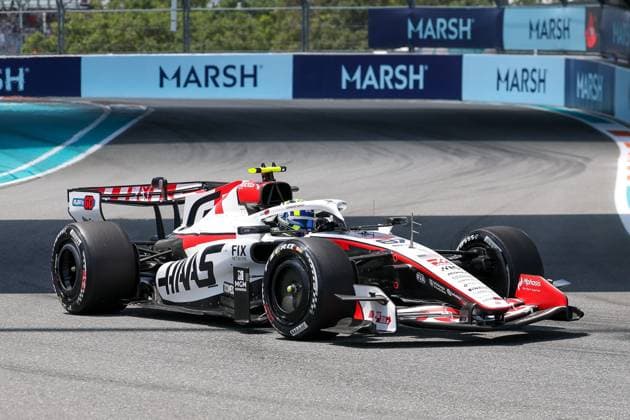 Oliver Bearman (MoneyGramm Haas 87), Grosser Preis von Miami, Motorsport, Herren, Formel 1, Freies Training, 01.05.2026 Miami Florida USA