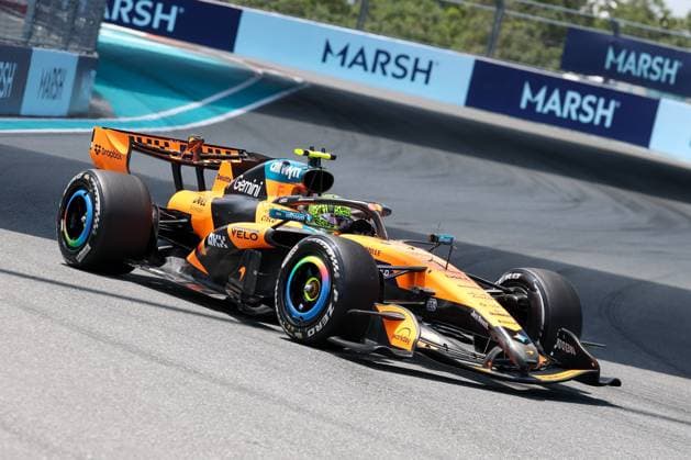 Lando Norris (McLaren Formula 1 Team 1), Grosser Preis von Miami, Motorsport, Herren, Formel 1, Freies Training, 01.05.2026 Miami Florida USA