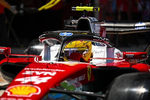 F1 - MIAMI GRAND PRIX 2026 44 HAMILTON Lewis (gbr), Scuderia Ferrari SF-26, action during the Formula 1 Miami Grand Prix 2026, 4th round of the 2026 Formula One World Championship, WM, Weltmeisterschaft from May 1 to 3, 2026 on the Miami International Autodrome, in Miami Gardens, USA - Miami GardensUnited States  Copyright: xDPPIx