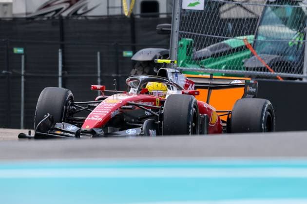 Lewis Hamilton (Scuderia Ferrari HP 44), Grosser Preis von Miami, Motorsport, Herren, Formel 1, Freies Training, 01.05.2026 Miami Florida USA